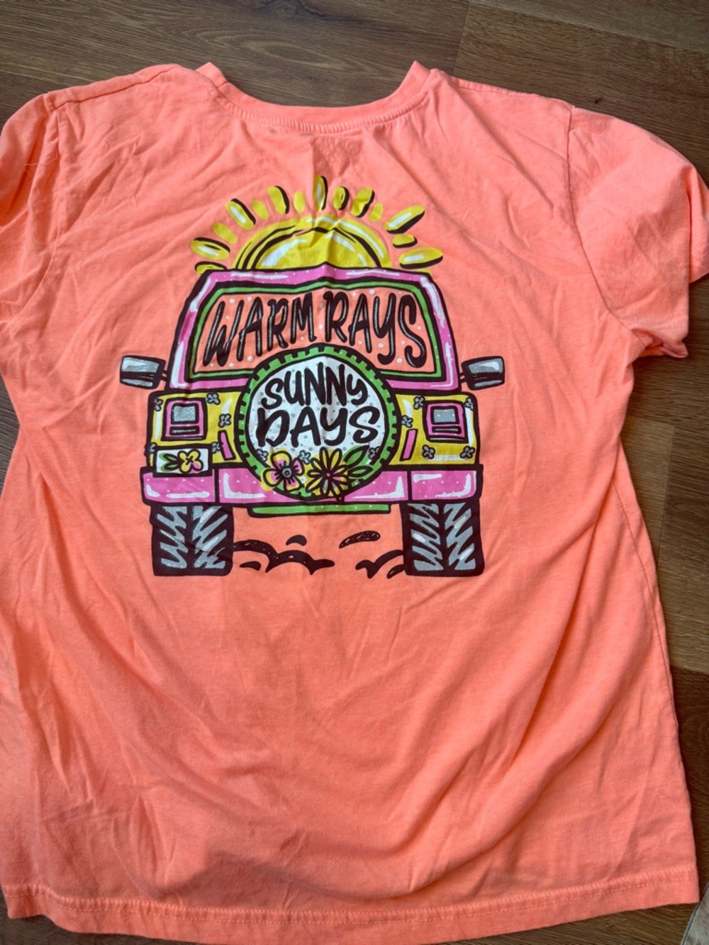 Coral Short Sleeve Tee